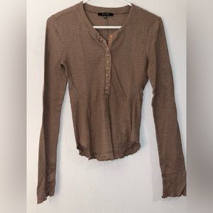 Love Tree Waffle Henley